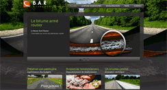 Desktop Screenshot of bitume-arme-routier.com